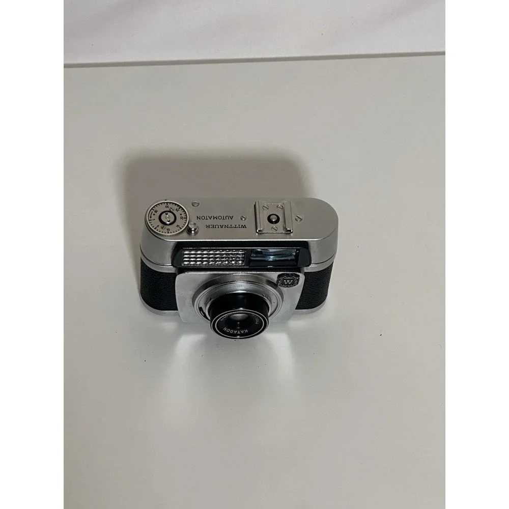 vintage Wittnauer Automaton 35mm film camera With Case untested